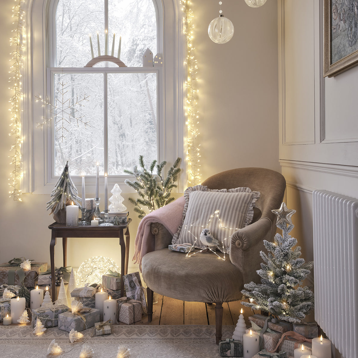 Weihnachtlicher Fensterschmuck