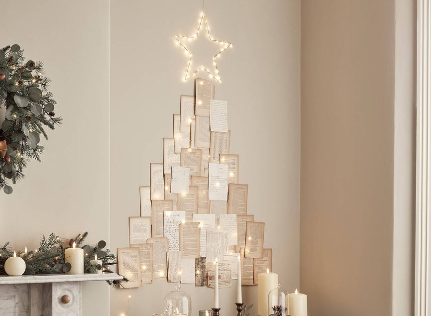 DIY-Weihnachtsbaum aus Papier