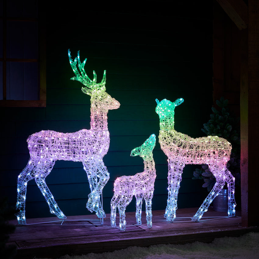 Twinkly smarte LED Rentiere
