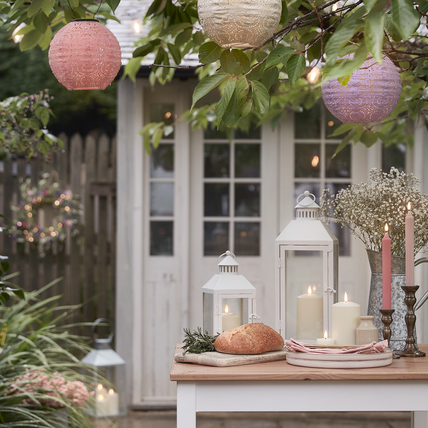 Gartenparty Beleuchtung