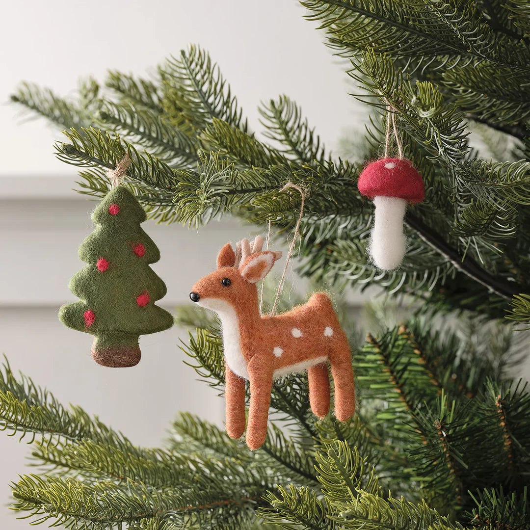 Weihnachtsbaum-Deko ✨ LED-Ornamente & Lichterketten