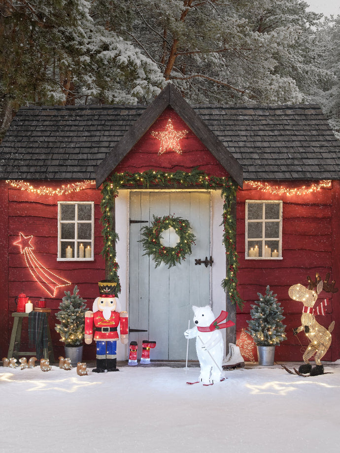 Weihnachtsfiguren außen – leuchtende Highlights für Garten & Balkon