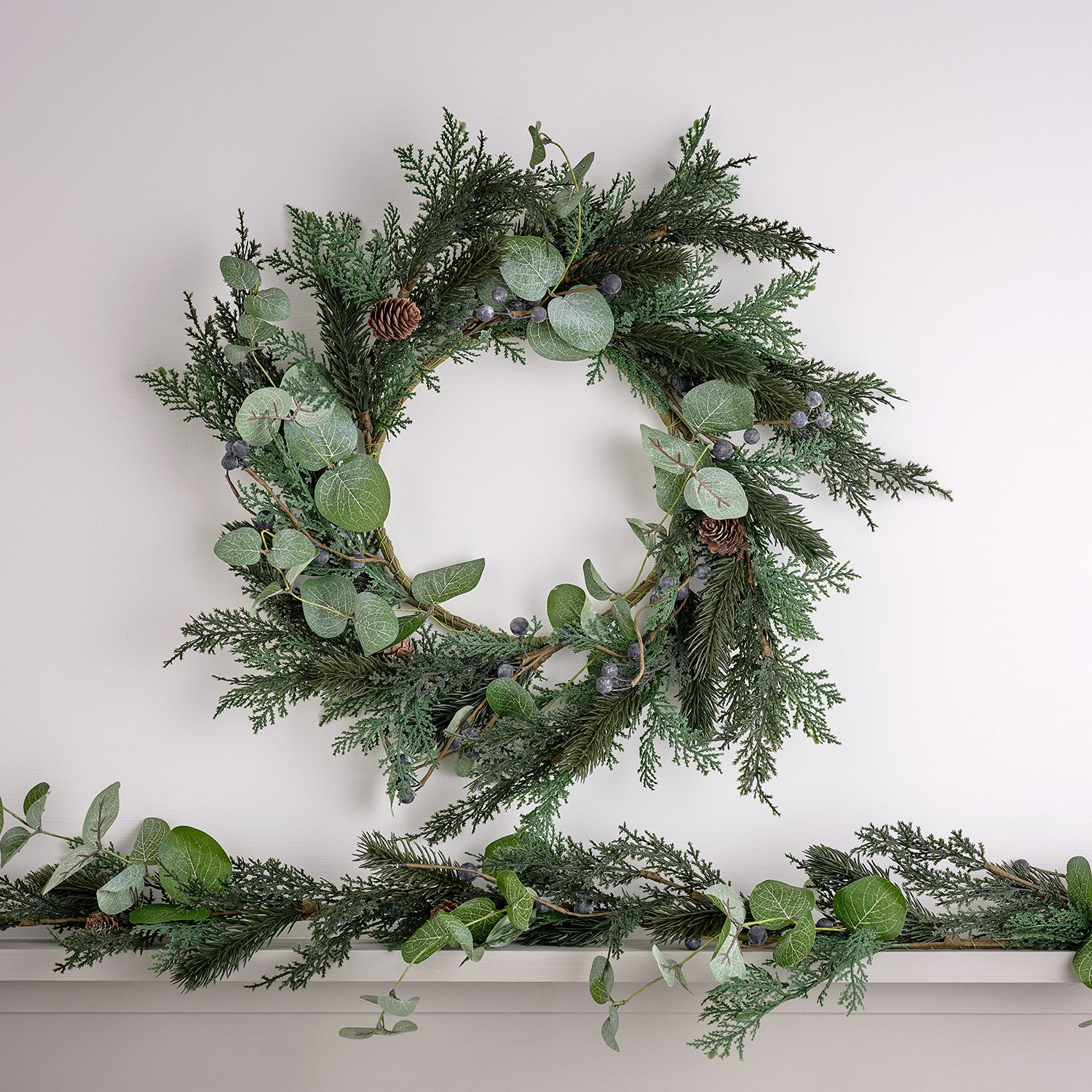 Weihnachtskranz-Aufbewahrungstasche – 76,2x76,2x19,8 Cm, Transparent, Mit Reißverschluss & Griff, 4 Stück