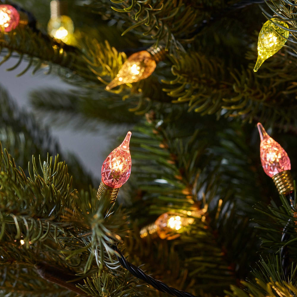 150er LED C9 Glühbirnen Lichterkette pastell koppelbar