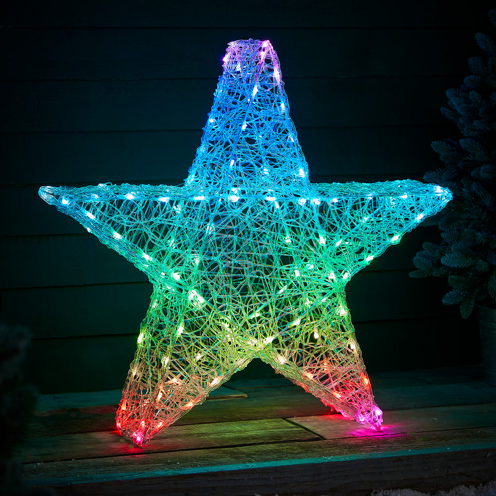 Twinkly 82cm smarter LED Stern Weihnachtsdeko
