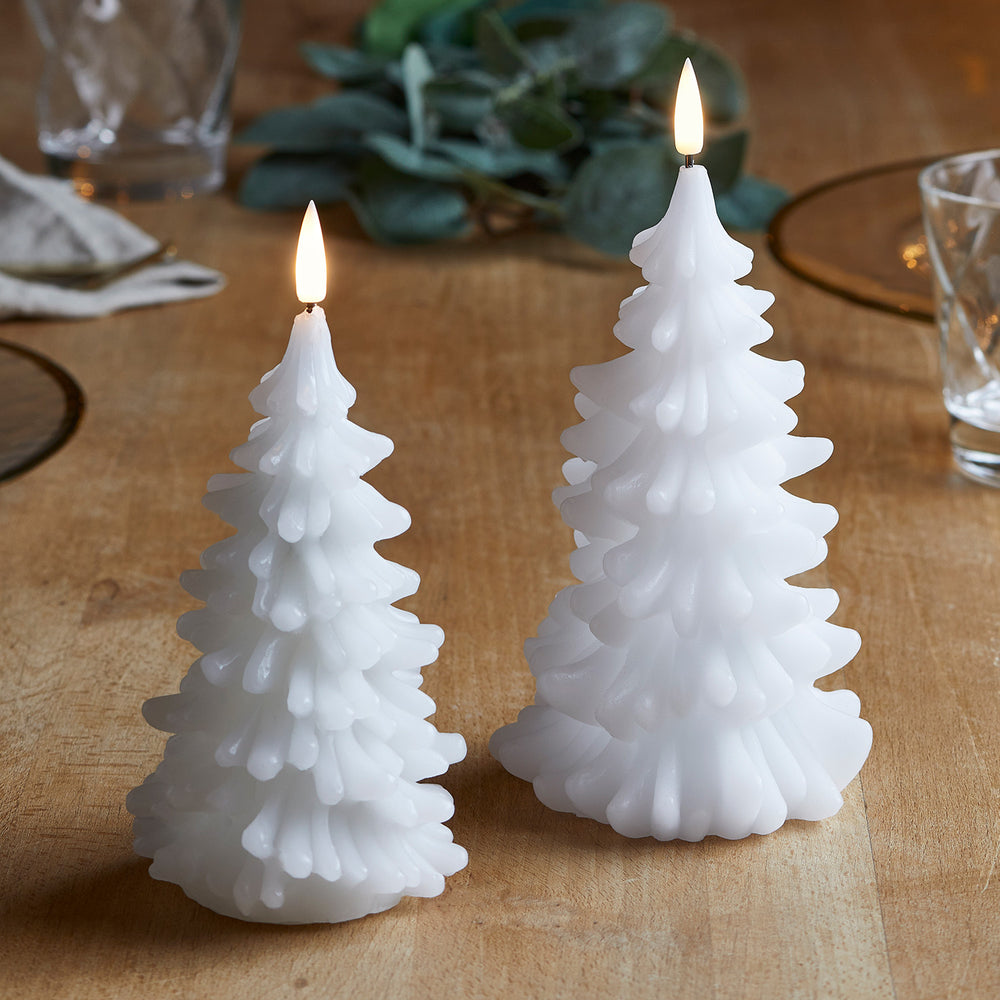 TruGlow® LED Kerzen Duo Weihnachtsbäume