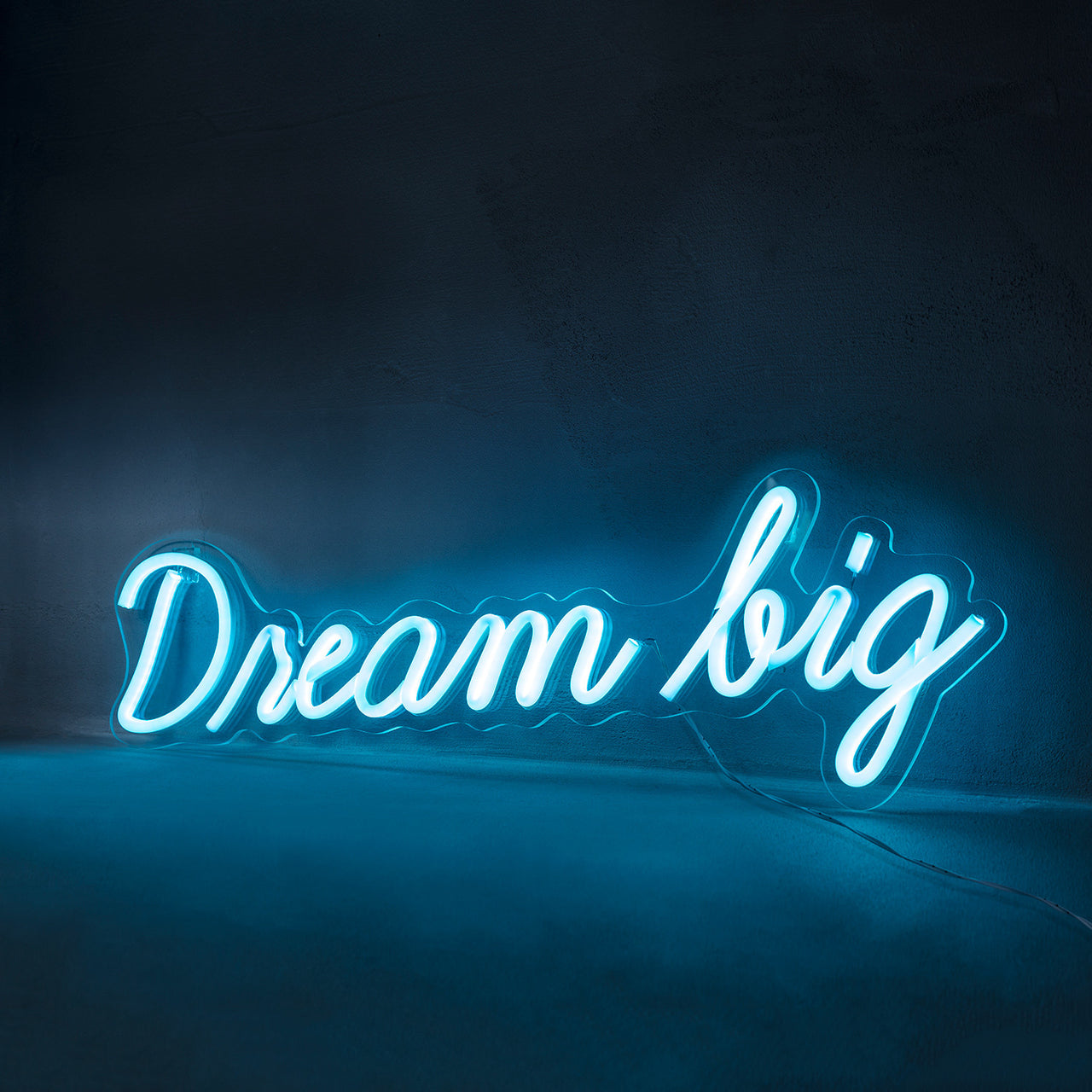 Dream Big LED Neon Leuchtschriftzug