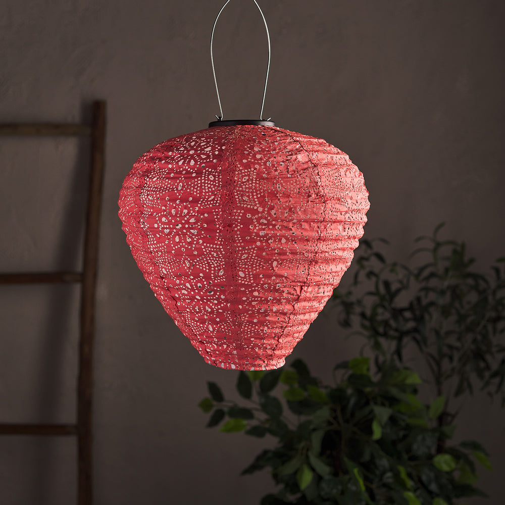 Tyvek Solar Lampion pink