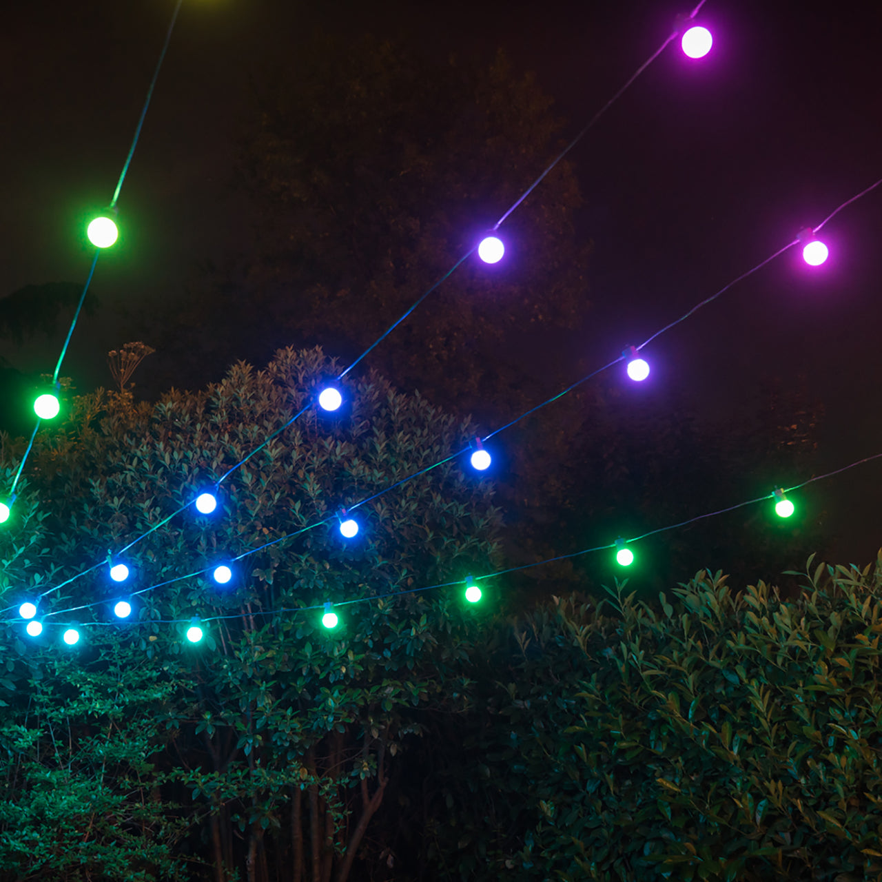 Twinkly 20m smarte Party Lichterkette bunt mit 40 LEDs