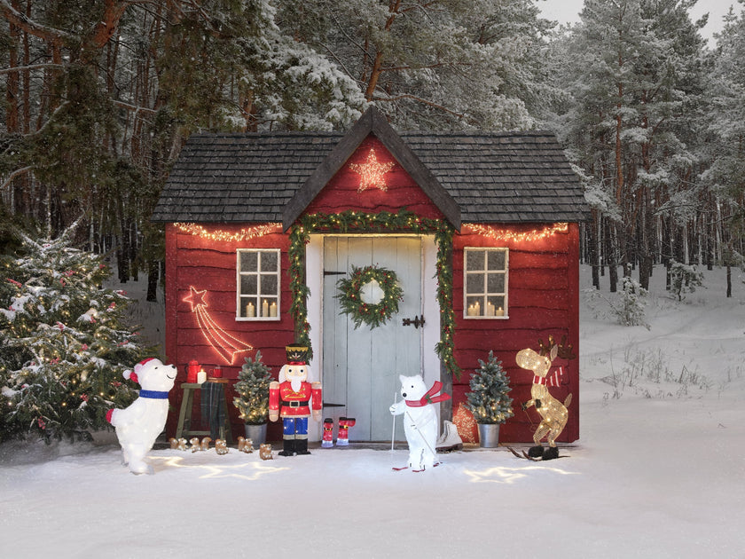 Leuchtende Weihnachtsfiguren für dein Zuhause