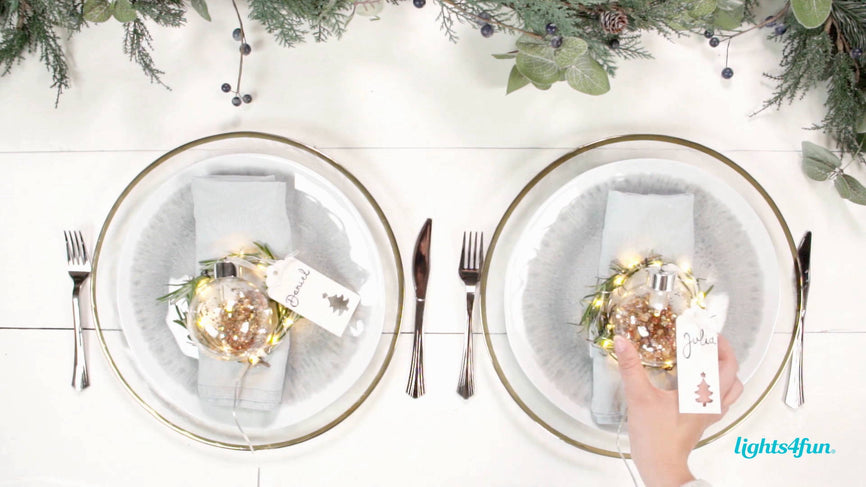 3 Tischdeko-Ideen für Weihnachten