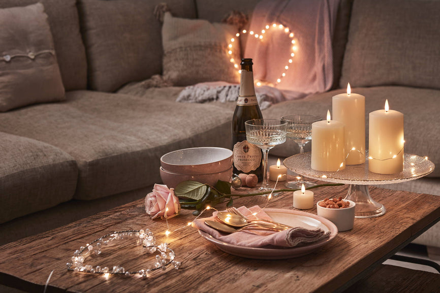 Valentinstag – Date Night in den eigenen vier Wänden