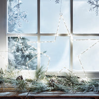 Fensterdeko Weihnachten Osby LED Sterne Weihnachtsgirlande