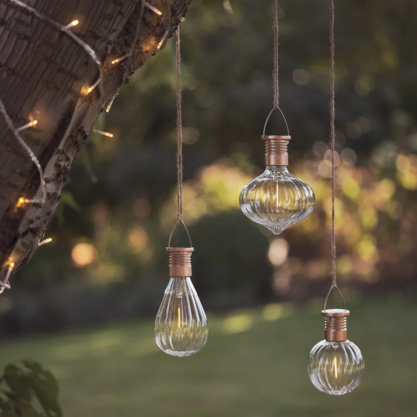 Solarleuchten Stableuchten warmweiß Garten
