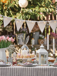 Osterdeko Ostereier LED Kerzen Hasendeko