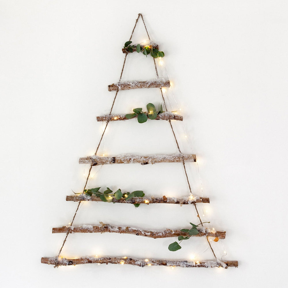 Birkenbaum Weihnachtsdeko