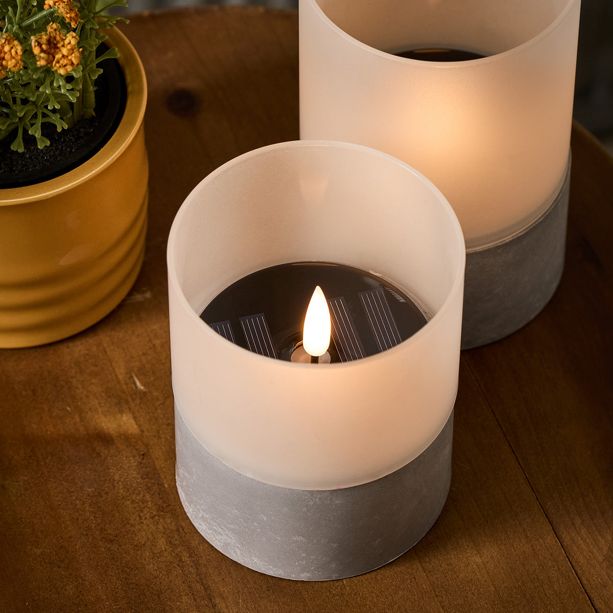 TruGlow® Solar Kerzen Windlichter