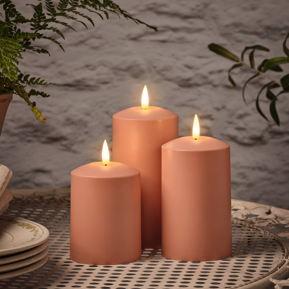 TruGlow® Outdoor-Kerzen → wasserdicht & realistisch