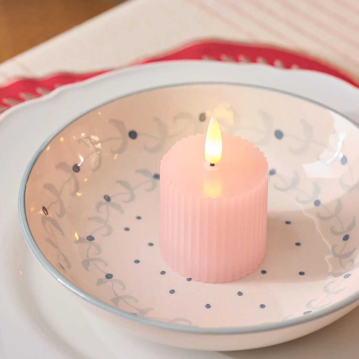6er Set TruGlow® LED‑Votivkerzen aus Echtwachs