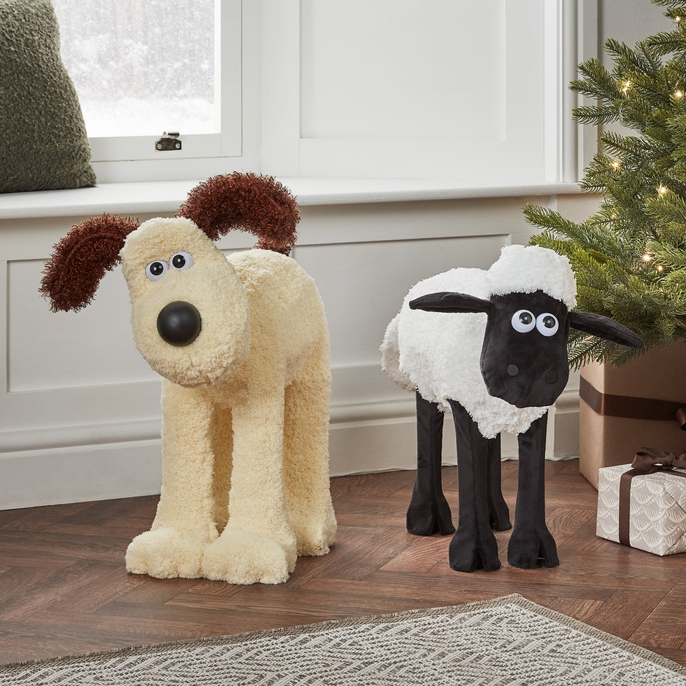 Shaun the Sheep™ und Gromit™ Weihnachtsfiguren außen