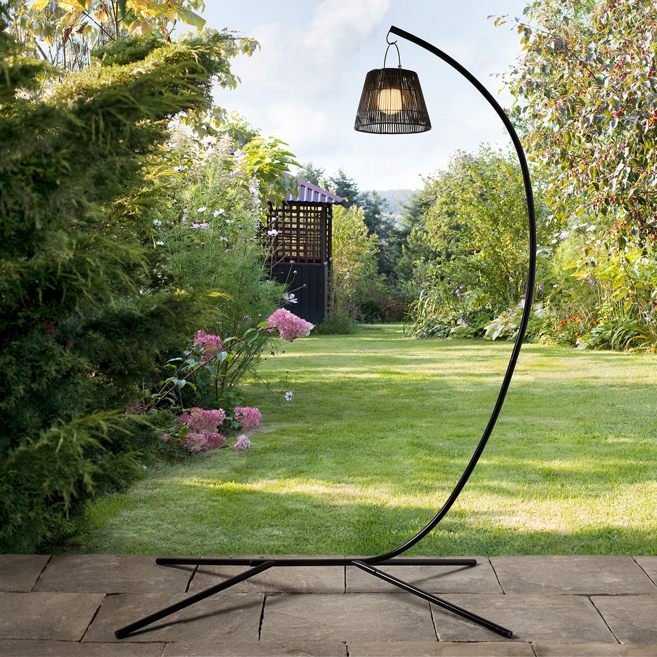 solarlampe camping Camden Solar Laterne & Halterungsstange für Solar Hängelampen