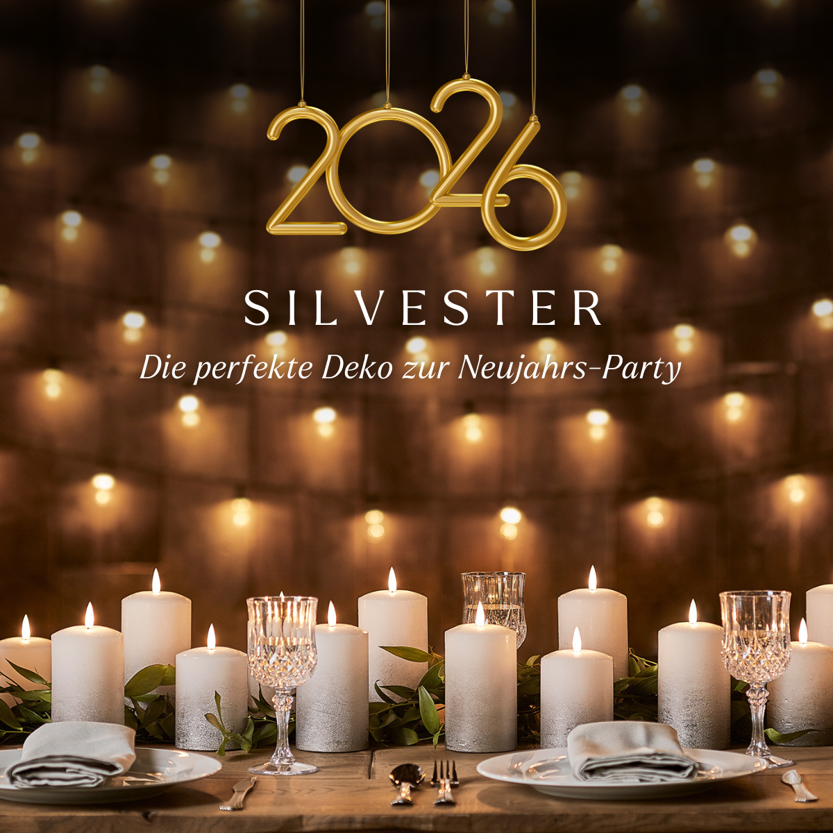 Dekoideen zur Silvesterparty