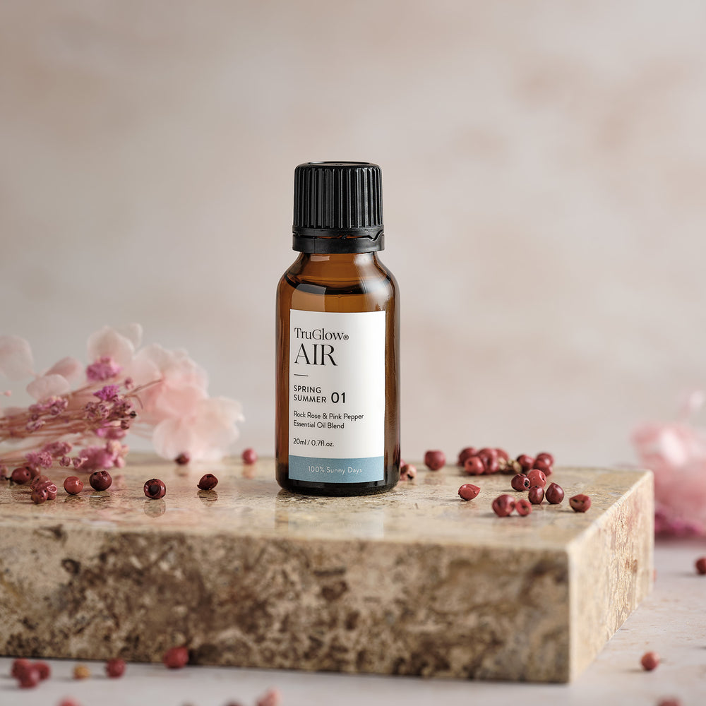 TruGlow AIR® ätherisches Öl Sommer/Frühling 01 - Zistrose & Rosa Pfeffer