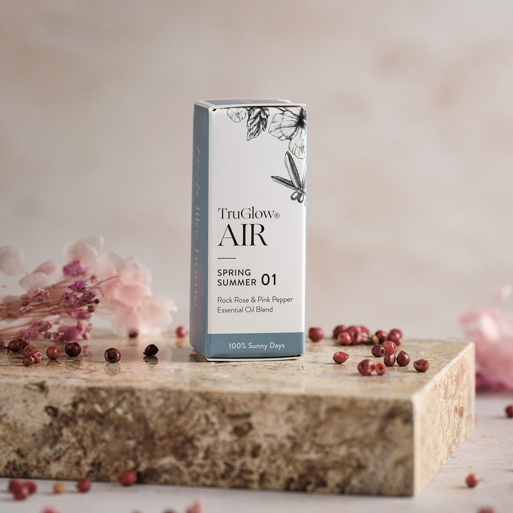 TruGlow AIR® ätherisches Öl Sommer/Frühling 01 - Zistrose & Rosa Pfeffer