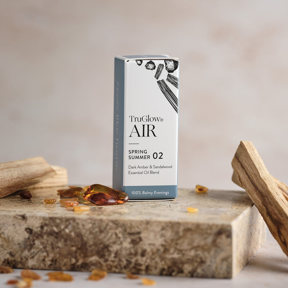 TruGlow AIR® ätherisches Öl Sommer/Frühling 02 - Dunkle Ambra & Sandelholz