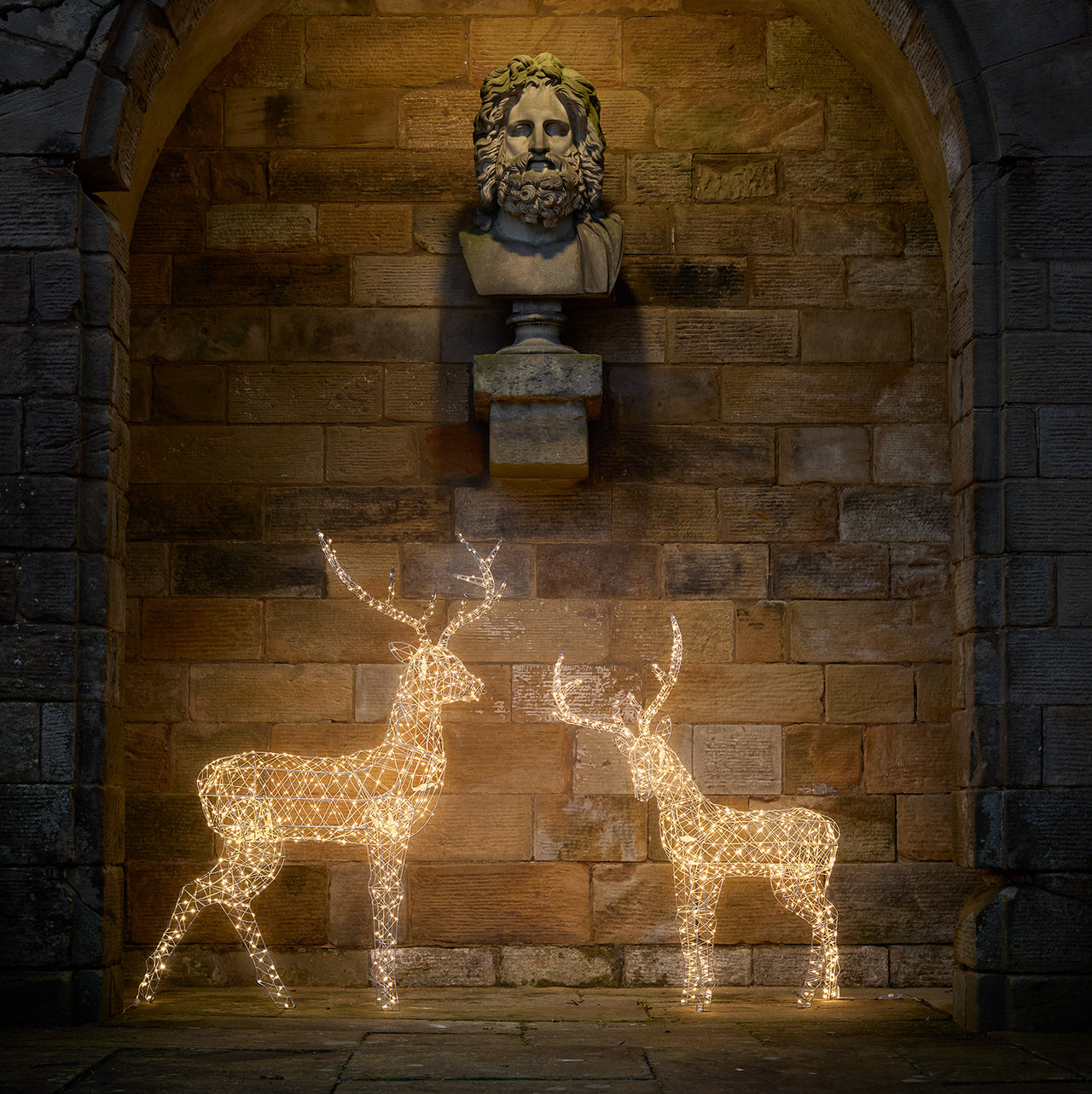 Duchy Bicolor LED Rentier Duo