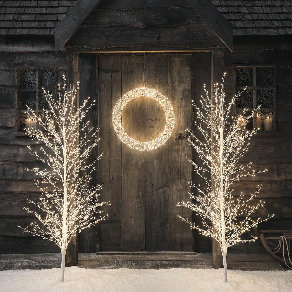Beleuchtungsset Weihnachtlicher Hauseingang