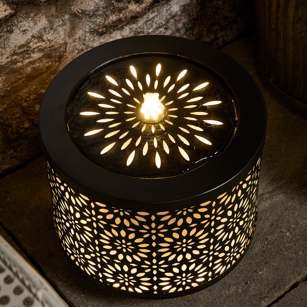Lucia LED Gartenbrunnen Schale