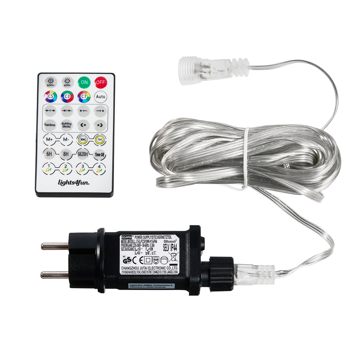 Ersatz-Transformator 5 V 10 W mit Fernbedienung für Swinsty LED-Rentiere mit Farbwechsel