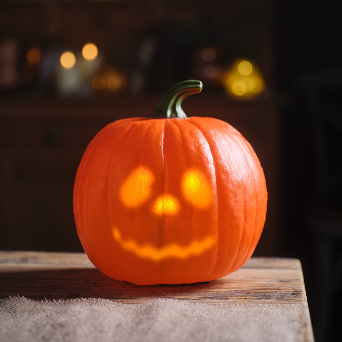 Animierter Halloween-Kürbis mit Ton