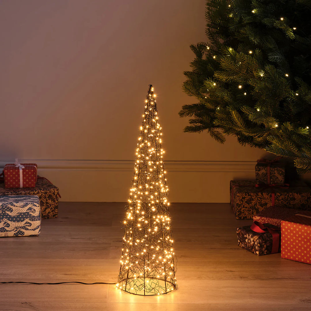 60cm LED-Weihnachtsbaum aus Draht