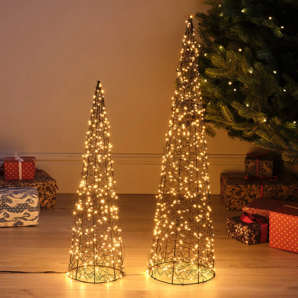 60cm LED-Weihnachtsbaum aus Draht