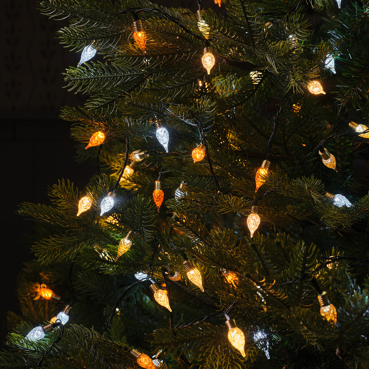 LED-Lichterkette Kerzen