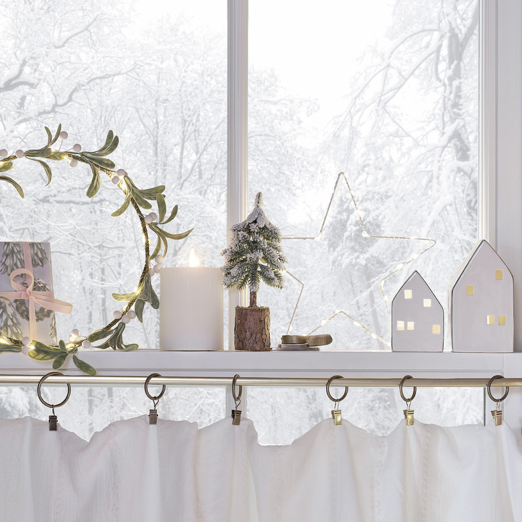 Weihnachtlicher Fensterschmuck