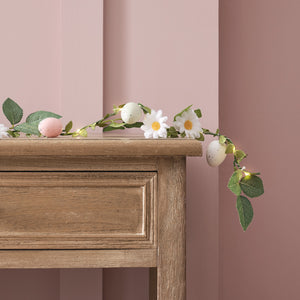 1.5m Micro LED Girlande Ostereier und Gänseblümchen