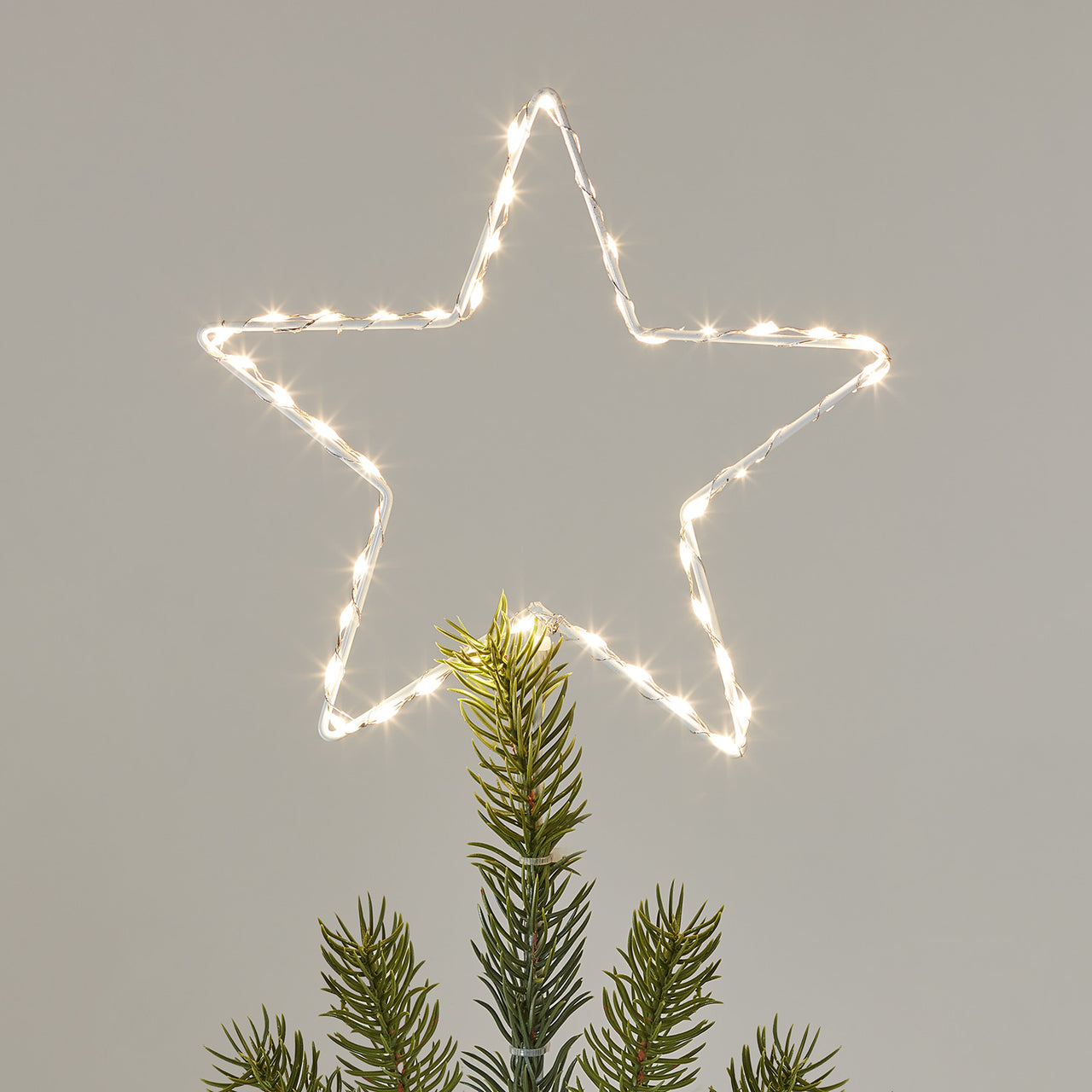 LED Weihnachtsbaumspitze Stern