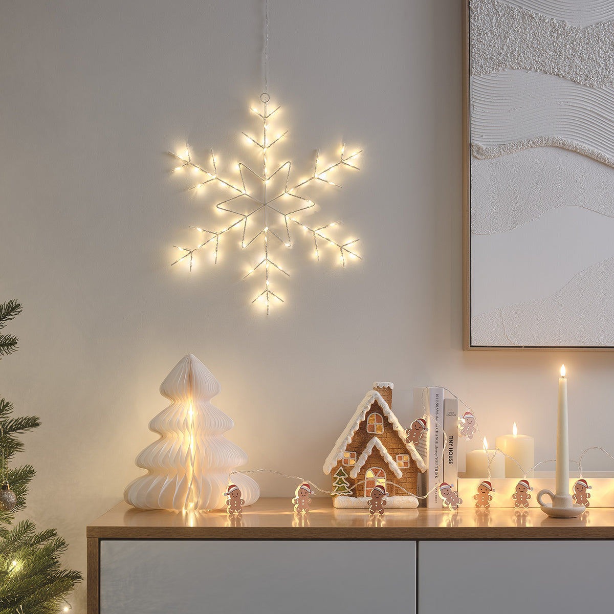 Osby LED Schneeflocke