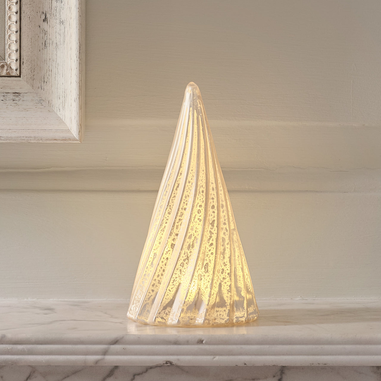 LED Weihnachtsbaum aus Glas