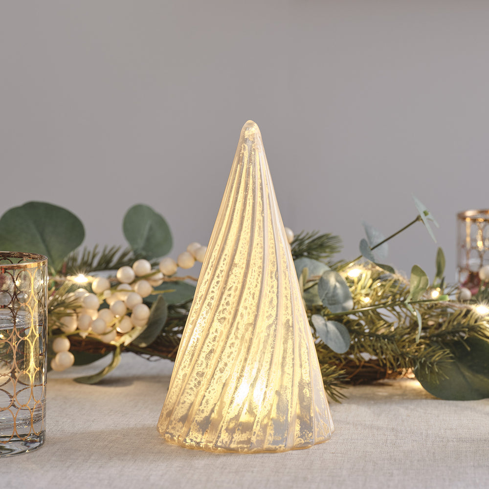 LED Weihnachtsbaum aus Glas