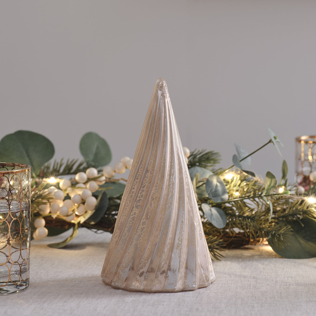 LED Weihnachtsbaum aus Glas