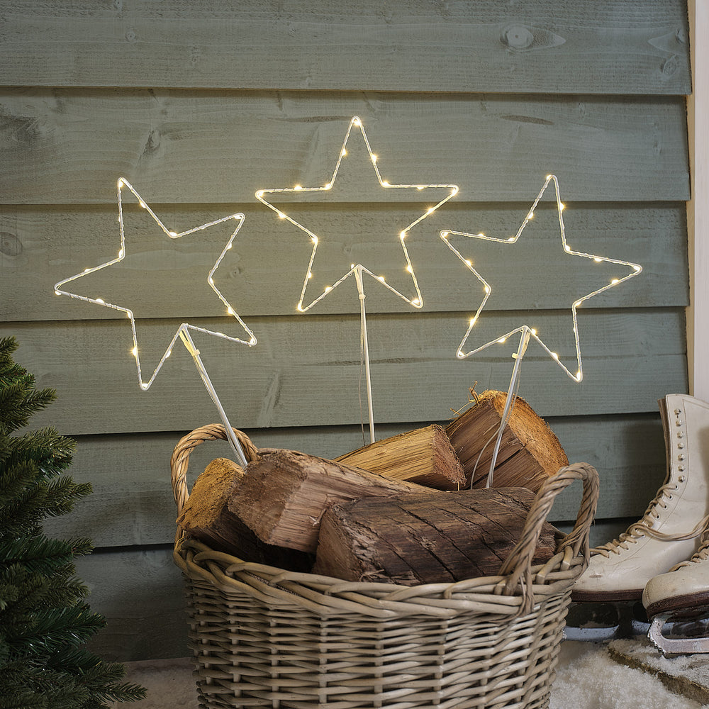LED-Sterne ⭐ für Weihnachten