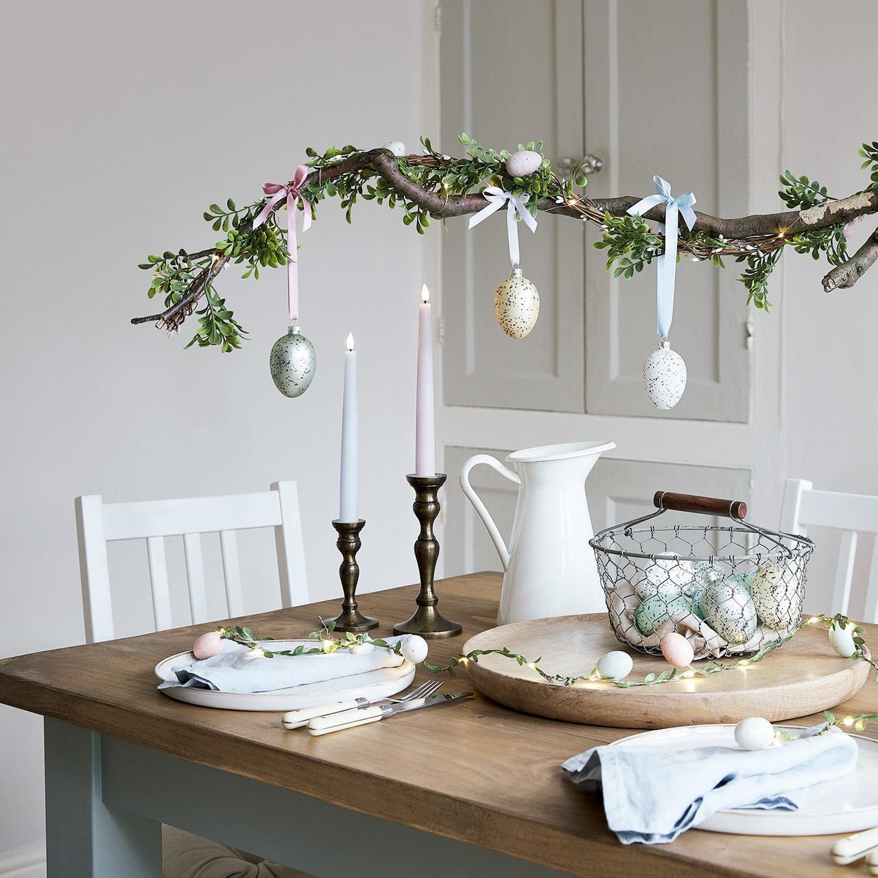 6er Set TruGlow® LED Tafelkerzen pastell mit Fernbedienung