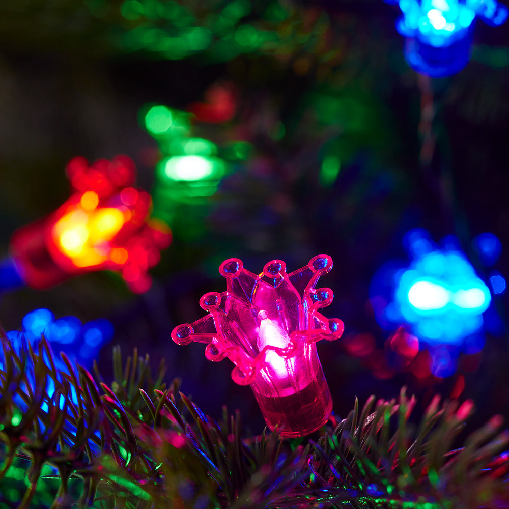 150er LED Retro Weihnachtsbaumbeleuchtung koppelbar