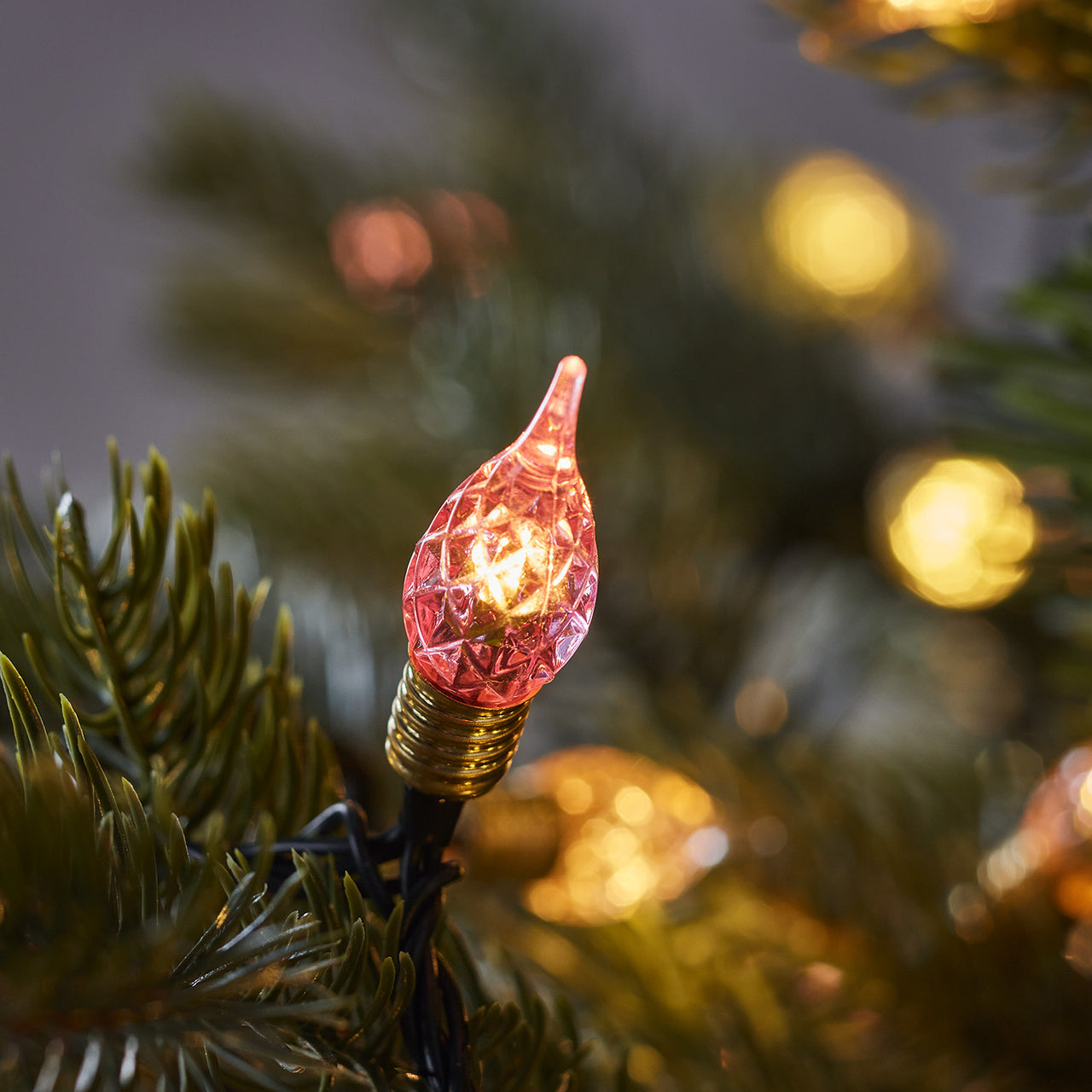 150er LED C9 Glühbirnen Lichterkette pastell koppelbar