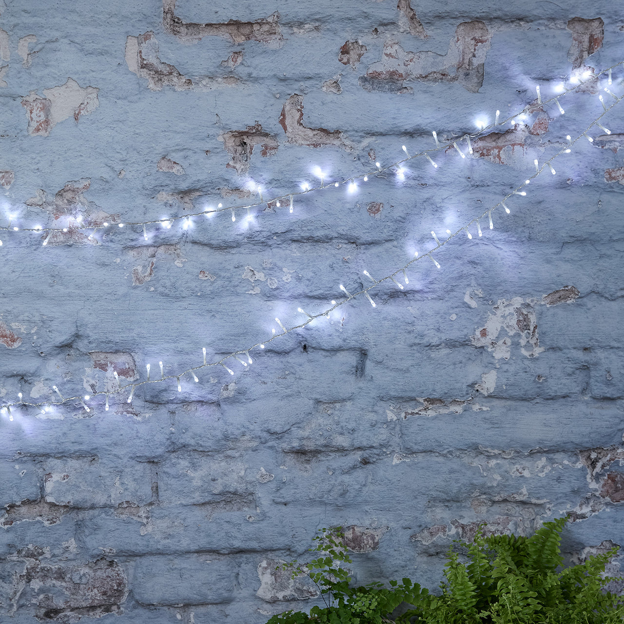 360er LED Solar Lichterkette Kompakt