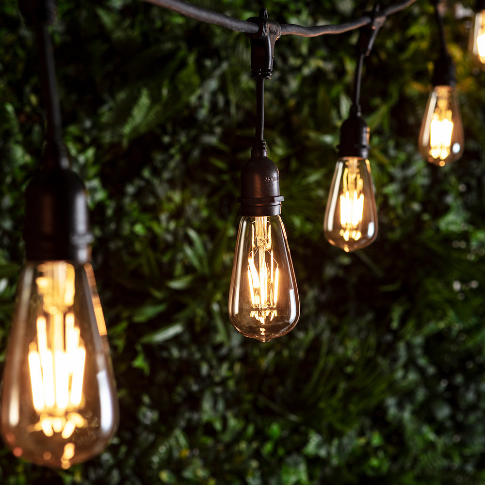 5er Pack Squirrel Cage LED Vintage Glühbirne E27 1W Outdoor